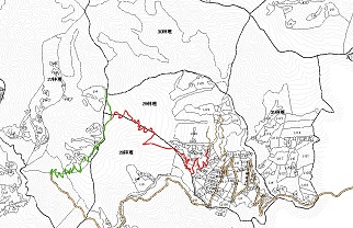 演習林内の道（作業道・補助路）の整備